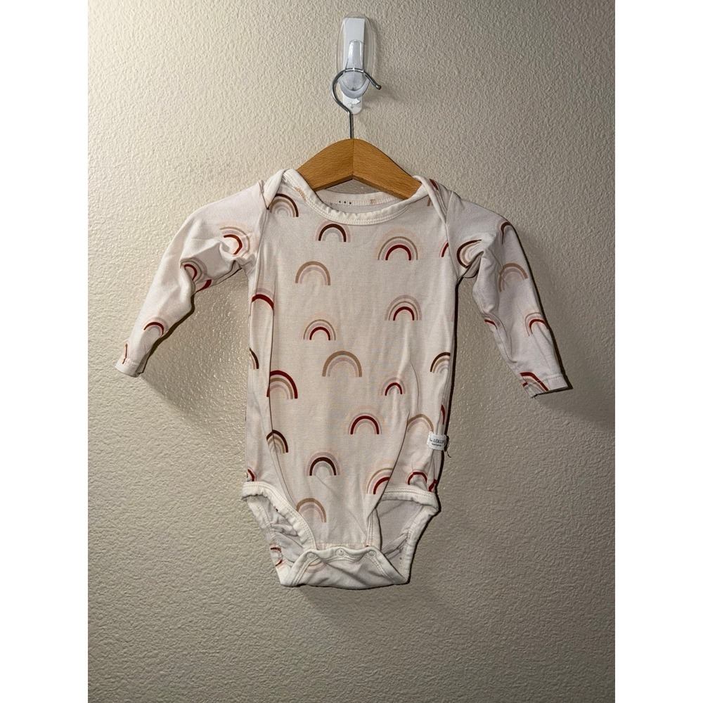 Girls Loulou Lollipop Bamboo Onesie 0-3 Months